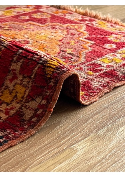 48X82 cm Küçük Boy El Dokuma Antik Kilim Nadir Desenli Harika Ev Hediyesi fırsatları