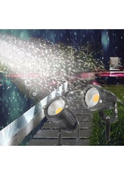 Erkled ERK3305 7W LED Lighting 220-240V 50/60 Hz Amber Kazıklı Çim Armatürü