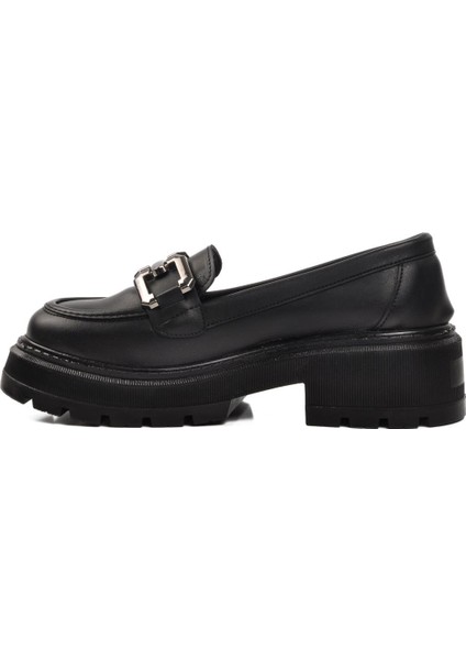 572381 Siyah Cilt Kadın Günlük Ayakkabı modelleri