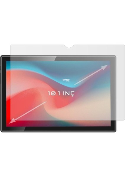 Onpad Extreme Mat Ekran Koruyucu Şeffaf 10.1 Inç