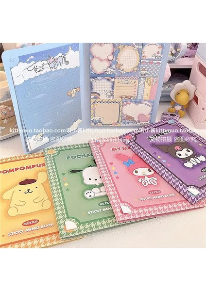 Kawaii Sanrio Hello Kitty Kolaylık Kitabı My Melody Kuromi Cinnamoroll Not Defteri Sevimli Yapıştır Not Defteri Öğrenci Ofis Kırtasiye (Yurt Dışından)