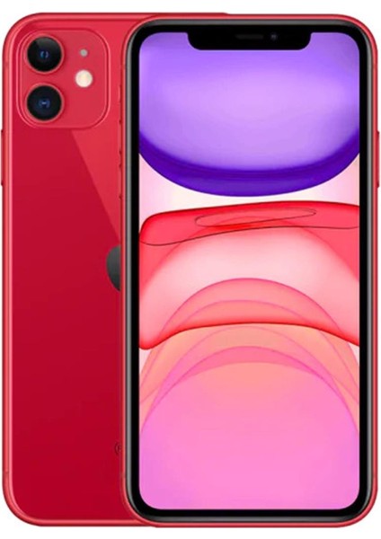 iPhone 11 64 GB Red Yenilenmiş C Kalite (12 Ay Garantili)
