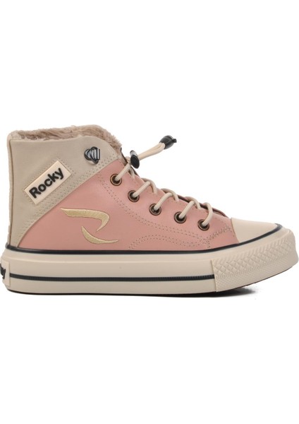 Pudra-Bej Içi Kürklü Bilek Boy Çocuk Sneaker Walkway 005-F fiyatları