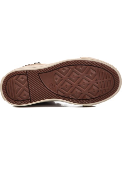 Pudra-Bej Içi Kürklü Bilek Boy Çocuk Sneaker Walkway 005-F indirimleri
