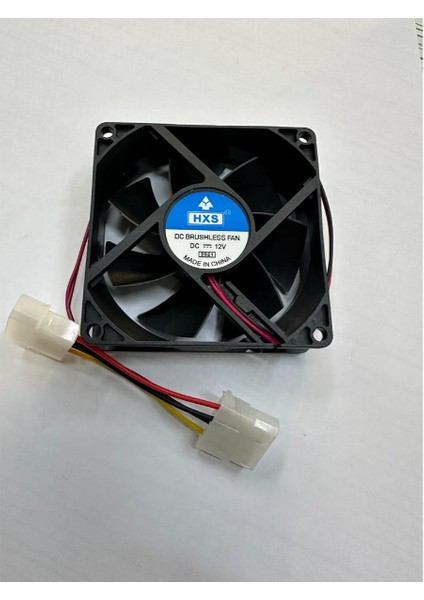 8 cm Kasa Fanı Molex Kasa Fanı 8X8X2.5 mm Fan Kasa Fanı 8 cm