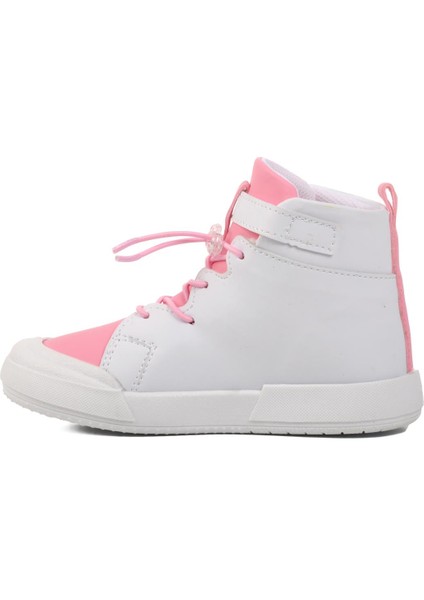 Beyaz-Pudra Unisex Bilek Boy Çocuk Sneaker Walkway 17-P modelleri