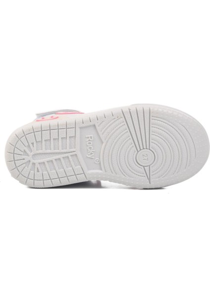 Beyaz-Pudra Unisex Bilek Boy Çocuk Sneaker Walkway 17-P indirimleri