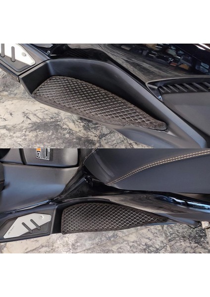 Yamaha Xmax 250 Tech Max Motor 3D Havuzlu Paspas Siyah modelleri