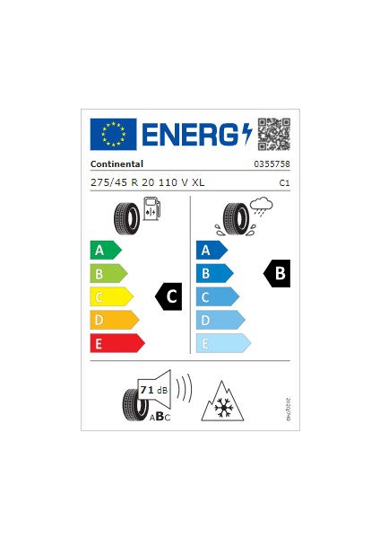 275/45 R20 110V Xl Fr Wintercontact Ts 870 P Kış Lastiği (Üretim Yılı: 2024) fiyatları