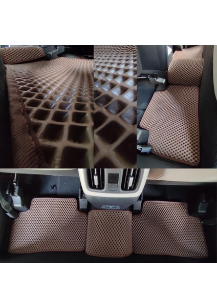 Chery Omoda 5 Pro 3D Havuzlu Paspas 2024-SONRASI Kahve