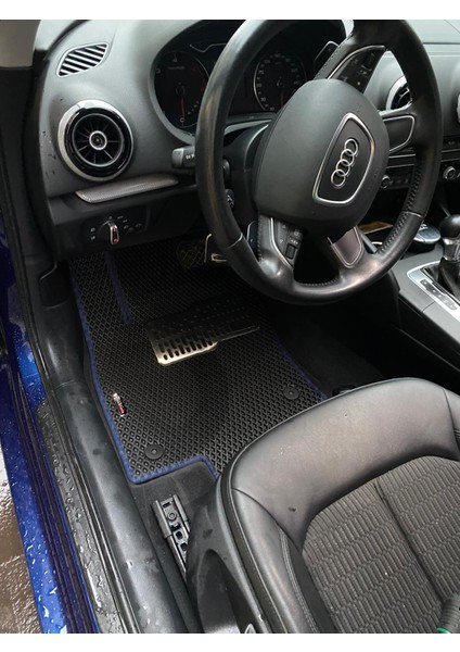 Audi A3 (2012-2016) Yeni Nesil Akıllı Oto Paspas (Siyah)