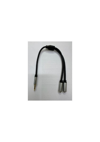 Kulaklık Mikrofon Çoğaltıcı Splitter 4 Boğum Mikrofon Kulaklık Çoğaltıcı 2 x 3.5 mm Splitter
