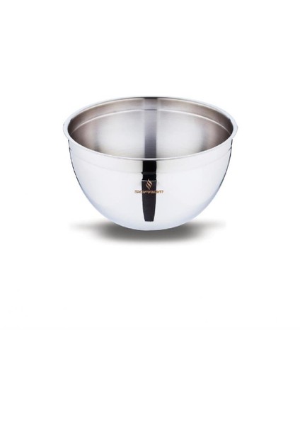 Derin 22 cm Çelik Kase 3,50 Litre