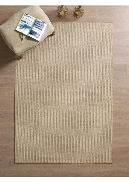 Mariesse Home Naturel Sisal Jüt Halı Modern Yıkanabilir Toz Vermez Halı