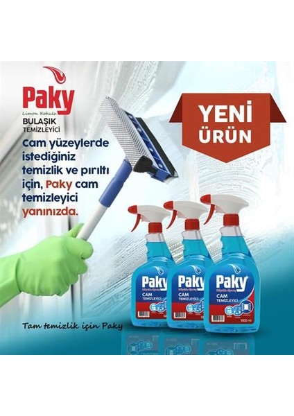 Cam Temizlik Köpüğü Trigger Sprey 2 x 1000 ml