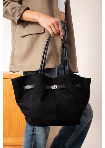 Kadın Süet Deri Uzun Askılı Mıknatıs Kapamalı Astarlı Omuz & El Çantası LF-1723 fiyatları