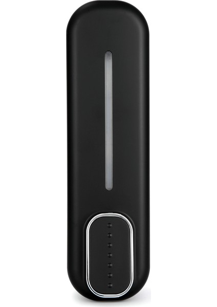 300 ml Duvara Monte Plastik Sıvı El Sabunu Dispenseri - Siyah