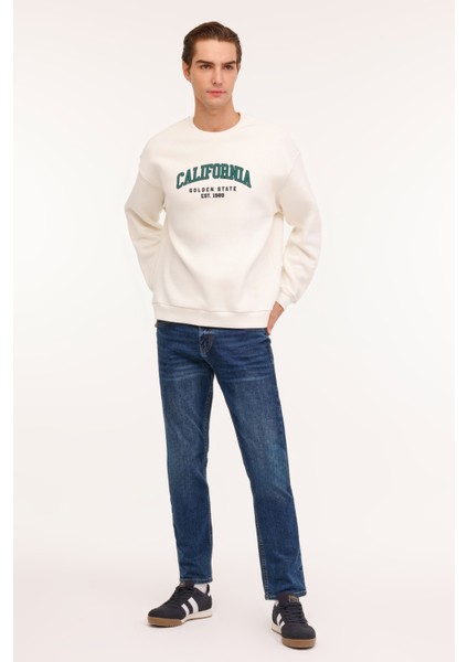 ml Cody 16CTY105 4pr Ekru Erkek Sweatshirt