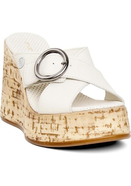 D24YT-2155 Kadın Deri Topuklu Terlik fiyatları