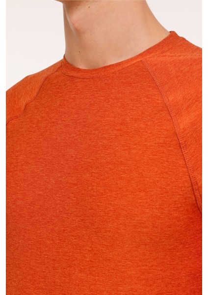 ml 13 HTFW24031M 4pr Kıremıt Melanj Erkek Uzun Kol T-Shirt fırsatları