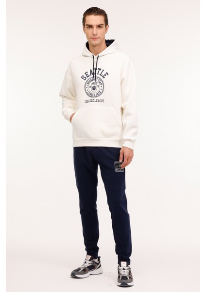 ml Fran 17ID109 4pr Ekru Erkek Sweatshirt