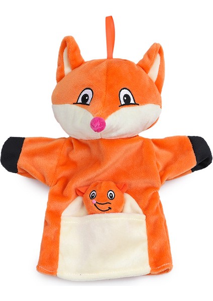 Fox Etkileşimli Kukla Peluş Oyuncak Ebeveyn-Çocuk Aktiviteleri Için 23 cm (Yurt Dışından)