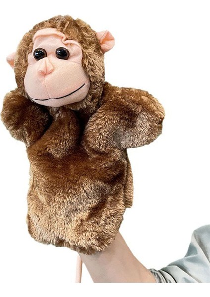Maymun Baba Çocuk Kuklası Peluş Oyuncak Hediyesi 25CM (Yurt Dışından)