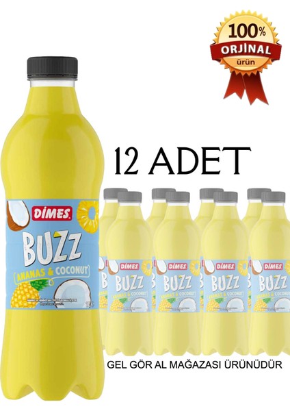 Buzz Ananas&coconut 12X1LT