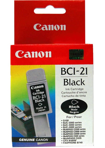 Bcı-21 Siyah Kartuş