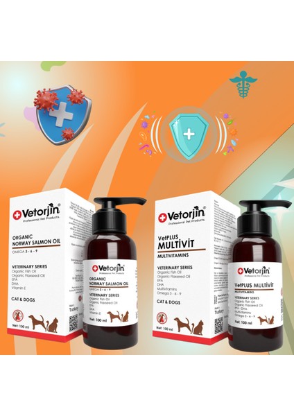 Somon Yağı + Multivitamin 2li Set