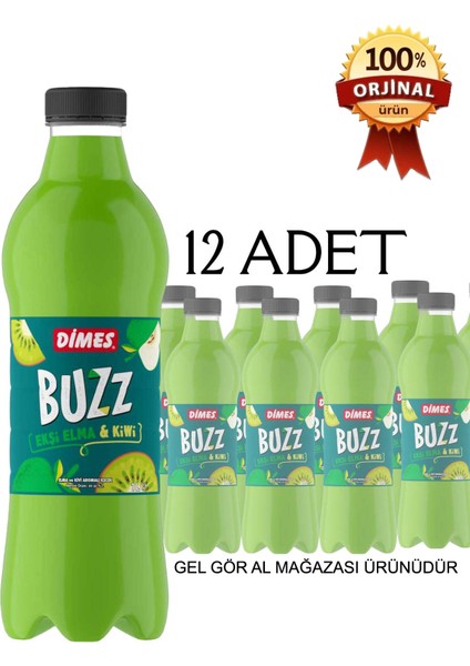 Buzz Kivi&ekşi Elma 12X1LT