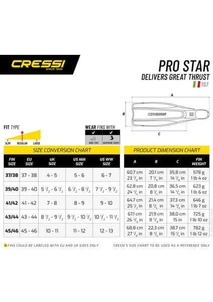 Pro Star Black 43-44 Palet Maske Şnorkel Seti fiyatları