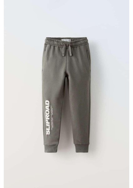 Urban Trıp Sloganlı Pamuklu Sweatshırt ve Pantolon Takım indirimleri