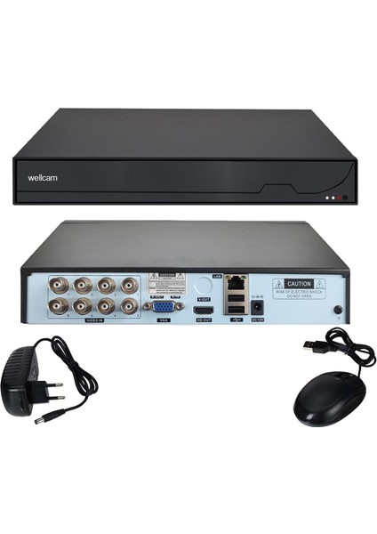 WM-208N1H00 Ahd Dvr Kayıt Cihazı 8 Kanal 5mp