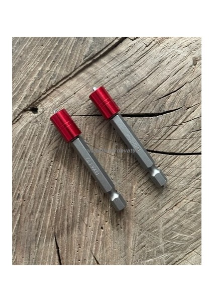 Pz2 Stoplu Vida Sıkma Ucu Mıknatıslı Yıldız Bits Uç Yıldız Uç 65MM 10 Adet