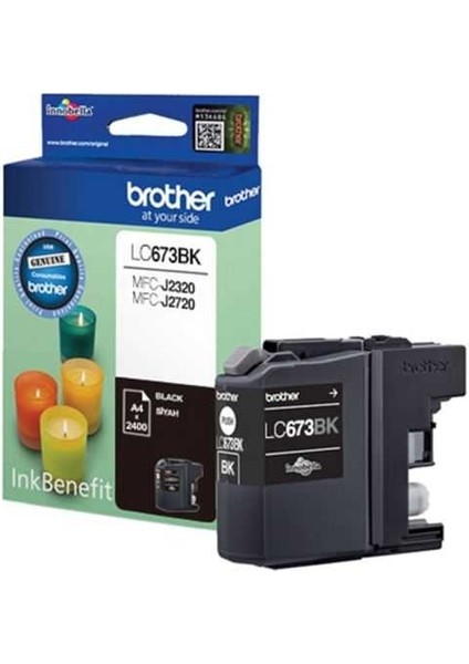 Tonersepeti Brother LC673BK Siyah Kartuş