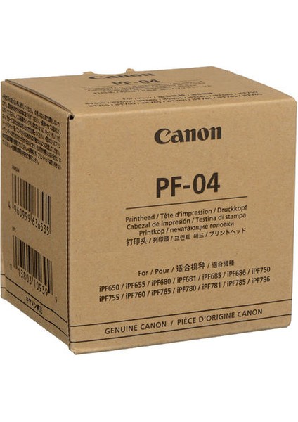 PF-04/3630B001 Baskı Kafası