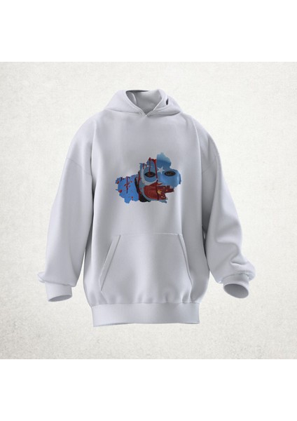 Doğu Türkistan Tasarımlı Unisex Hoodie