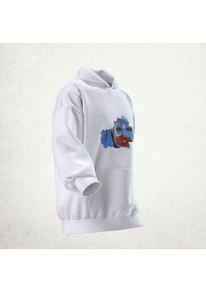 Doğu Türkistan Tasarımlı Unisex Hoodie