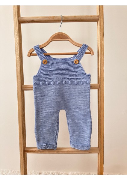 El Örgüsü %100 Organik Pamuk Bebek Salopet Unisex modelleri