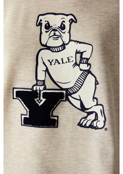 Yale Tişört Pijama Üstü - Unique Koleksiyonu