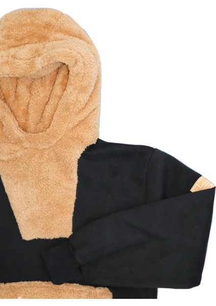 Çocuk Unisex Kanguru Cep Kapüşonlu Sweat modelleri