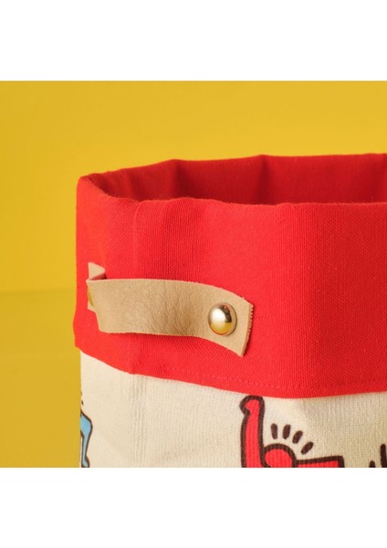 Keith Haring Colored Organizer Sepet (22X18 Cm)