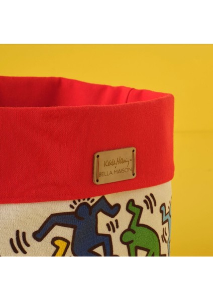 Keith Haring Colored Organizer Sepet (22X18 Cm)