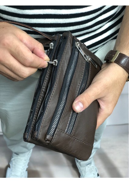 Hakiki Deri Erkek El Çantası modelleri