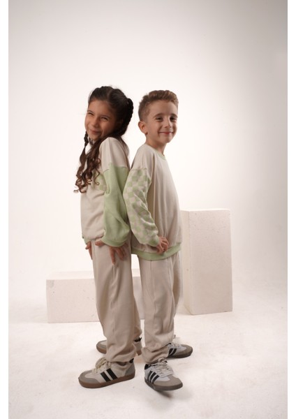 Babybek Premium Unisex Eşofman Takımı - Mint Dama fiyatları