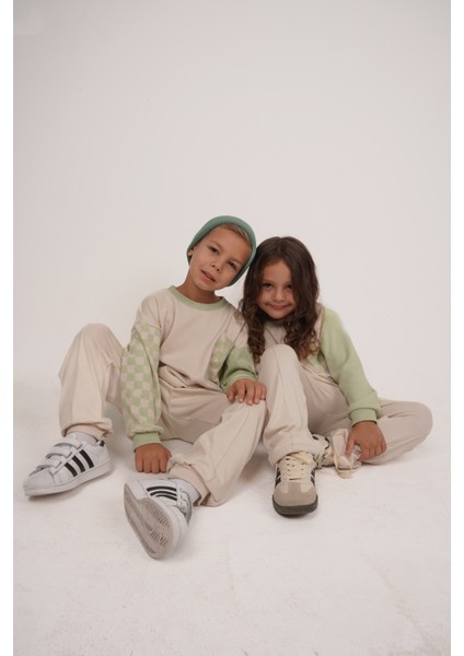 Babybek Premium Unisex Eşofman Takımı - Mint Dama fırsatları