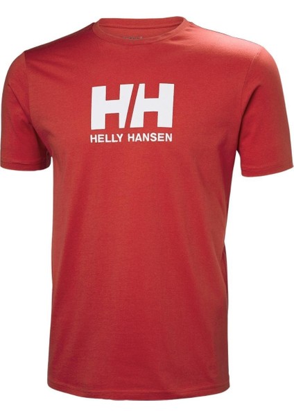 Helly Hansen Logo T-Shırt Kırmızı Erkek T-Shirt 33979-163