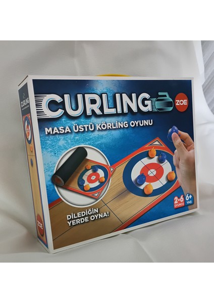 Curling Masa Üstü Körling Oyunu