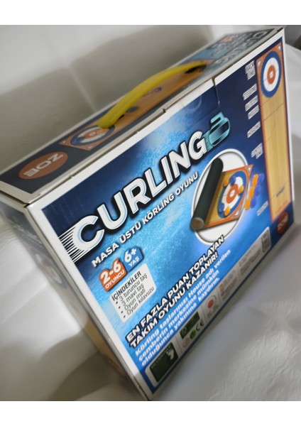 Curling Masa Üstü Körling Oyunu